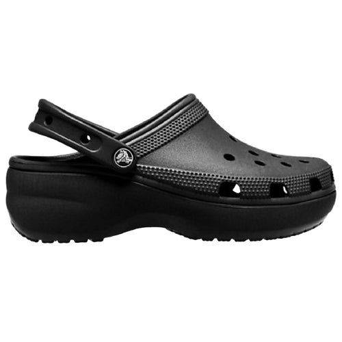 Crocs Classic Platform Clog Qadın Qara Səndəlləri