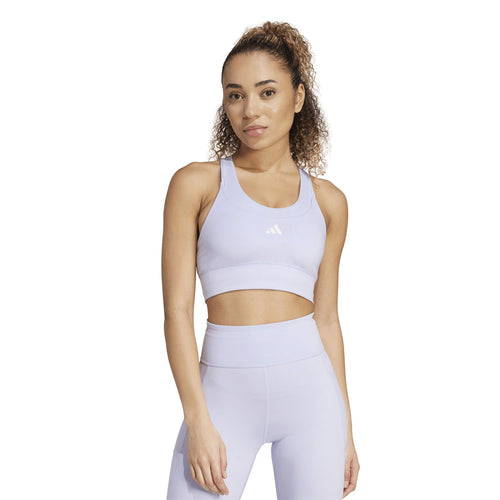 Adidas Run Pkt Ms Bra Kadın Mor Fitness Bra