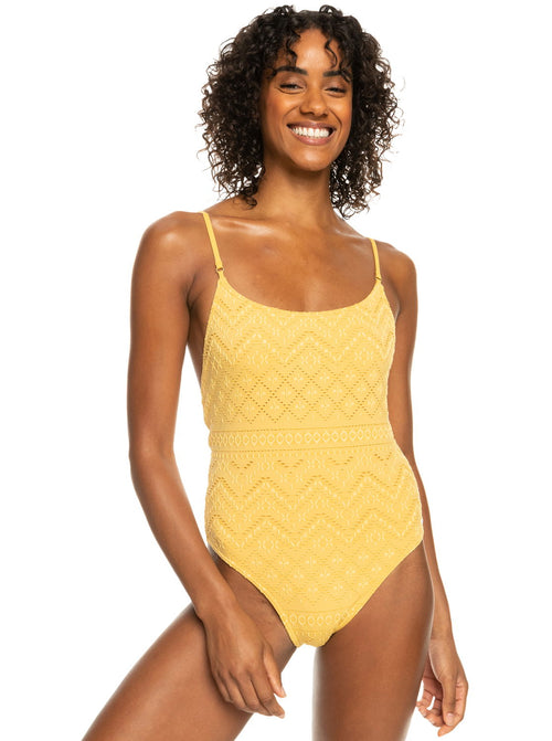 Roxy Kadın Mayo Quiet Beauty One Piece Sarı