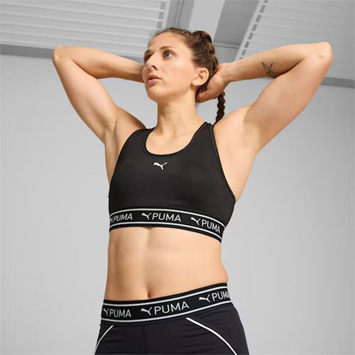 Puma 4keeps Elastic Bra - P Kadın Siyah Fitness Bra