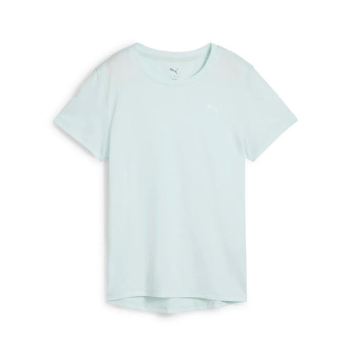 Puma Tad Essential Crew Kadın Mavi Koşu Tişört
