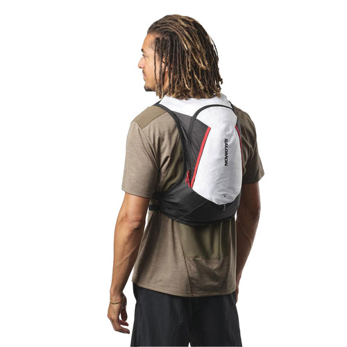 Salomon Cross 8 Unisex Beyaz Koşu Yeleği