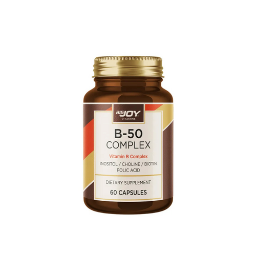 Bigjoy Vitamins B-50 Complex (60 Kapsül)