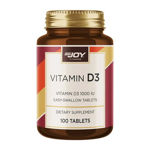 Bigjoy Vitaminləri Vitamin D3 1000 BV 100 Tablet