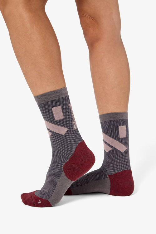 NNormal Race Sock Koşu Çorabı - Mor