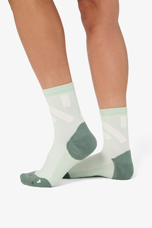 NNormal Race Sock Kısa Kesim Koşu Çorabı - Yeşil