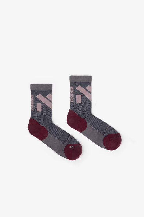NNormal Race Sock Kısa Kesim Koşu Çorabı - Mor