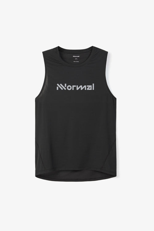 NNormal Race Tank NN Erkek Koşu Atleti - Siyah