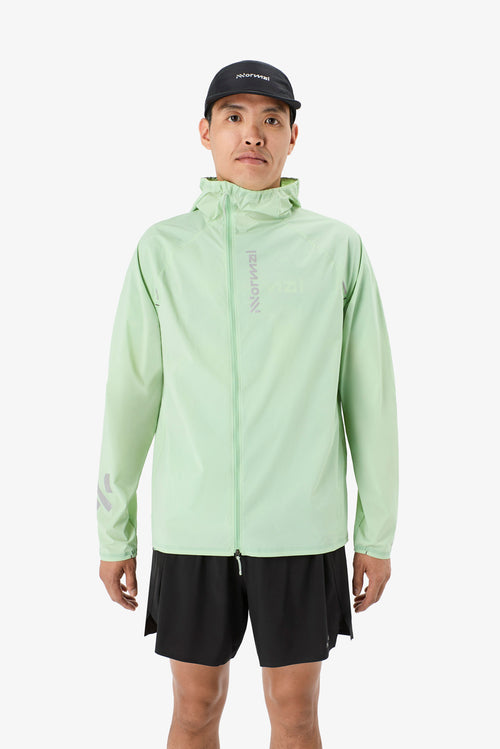 NNormal Trail Wind Erkek Koşu Ceketi - Açık Yeşil