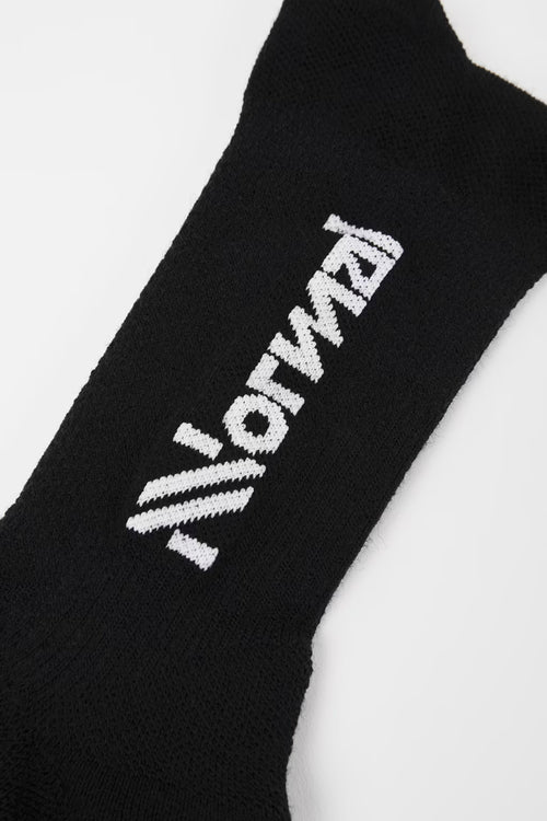 NNormal Merino Socks Koşu Çorabı - Siyah
