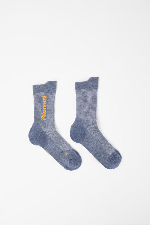 NNormal Merino Socks Koşu Çorabı - Mavi