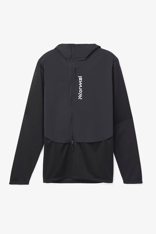 NNormal Tech Hoodie Erkek Outdoor Sweatshirt - Siyah