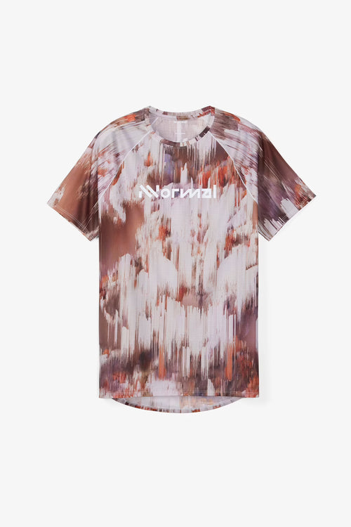 NNormal Race T-Shirt 02 Erkek Koşu Tişörtü - Fade Print