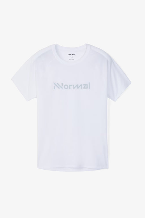 NNormal Race T-Shirt 02 Kadın Koşu Tişörtü - Beyaz
