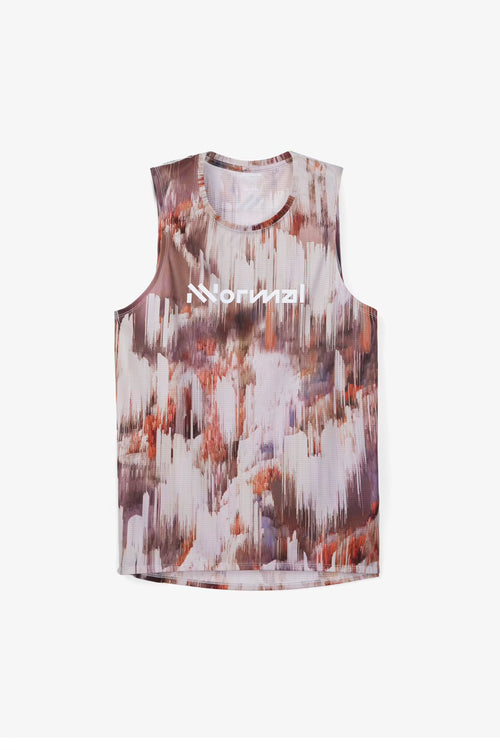 NNormal Race Tank 02 Erkek Koşu Atleti - Fade Print