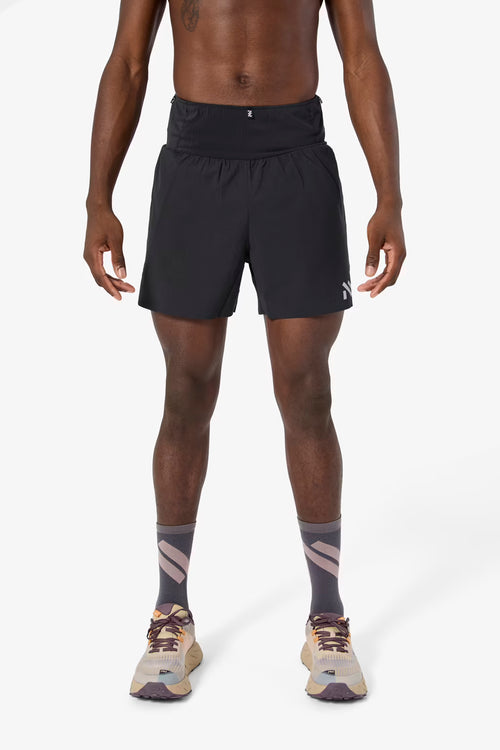 NNormal Race Shorts 02 Erkek Koşu Şortu - Siyah
