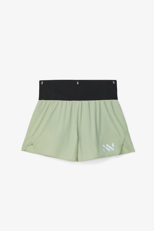 NNormal Race Shorts 02 Kadın Koşu Şortu - Yeşil