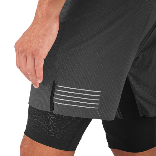 Salomon Exo Motion Twinskin Erkek Koşu Şortu