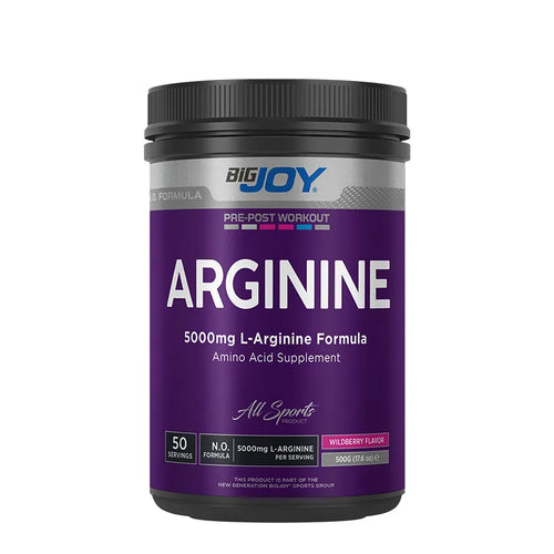 Bigjoy Sports Arginine Powder Orman Meyveli 500g