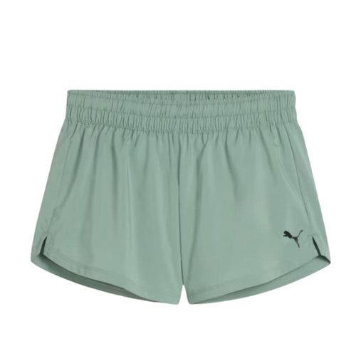 Puma Tad Essential 3 Woven Kadın Yeşil Koşu Şortu
