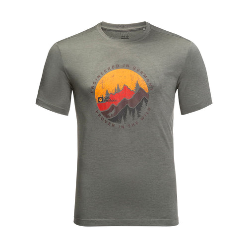 Jack Wolfskin Hiking S/S Outdoor Erkek Günlük T-shirt