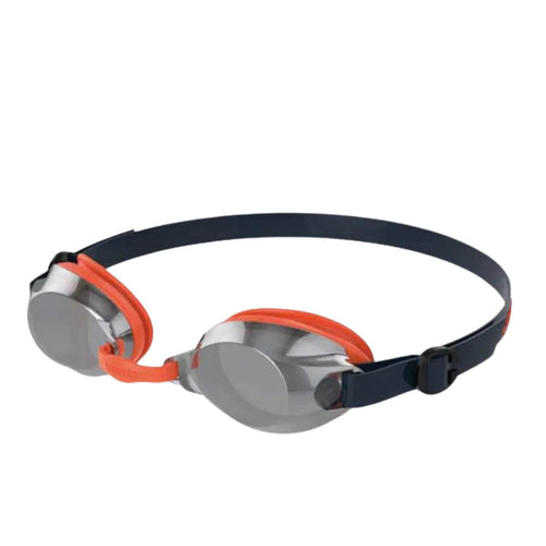 Speedo Jet Mirror Gog Ju Navyorange Unisex Çocuk Turuncu Yüzücü Gözlüğü