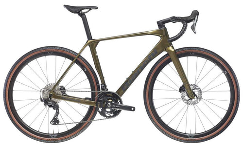Bianchi Impulso Pro GRX 820 2x12 Vites Gravel Bisikleti-2026 - Mat Kamufulaj Toprak-Grafit