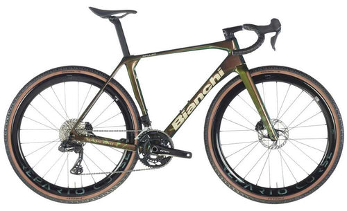 Bianchi Impulso RC GRX 825 Di2 2x12 Vites Gravel Bisikleti-2027 - Kahverengi-Kamufulaj