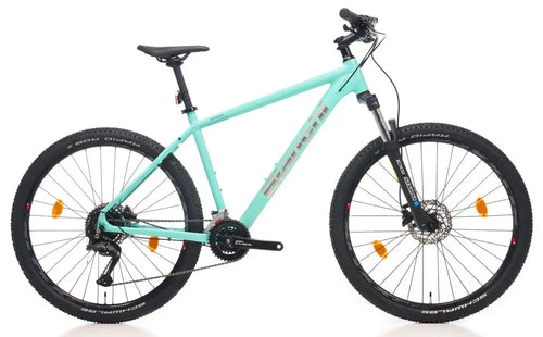 Bianchi Magma 27s CUES Dağ Bisikleti-2026 - Parlak Celeste-Parlak Gümüş