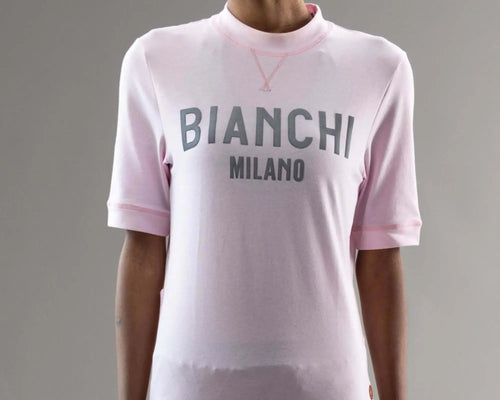 BIANCHI MILANO KISA KOL T-SHIRT