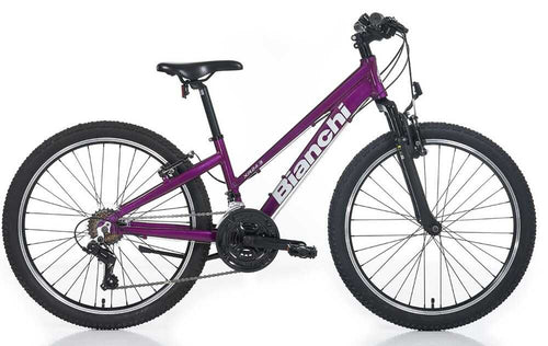 Bianchi XR24.3 24 Jant Çocuk Bisikleti - Mürdüm-Gri