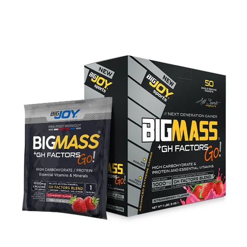 Bigjoy BIGMASS GO! GH Factors 50 Servis Çilek