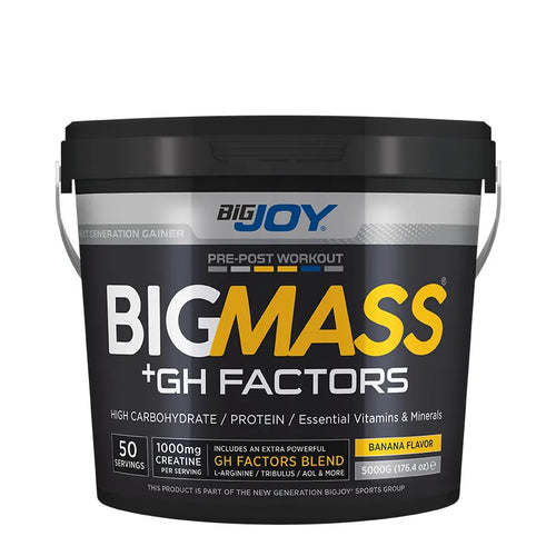 Bigjoy Sports BIGMASS Gainer GH FACTORS Muz 5000g