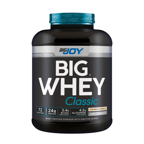 Bigjoy Sports BIGWHEY Whey Protein Classic Hindistan Cevizi & Vanilya 2196g 72 Servis