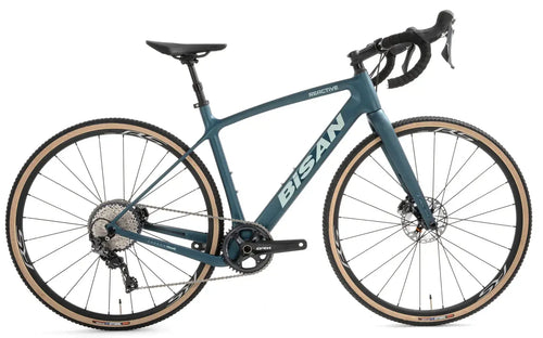Bisan Reactive Gravel Bisiklet-2025 - Mat Petrol Yeşili-Krem
