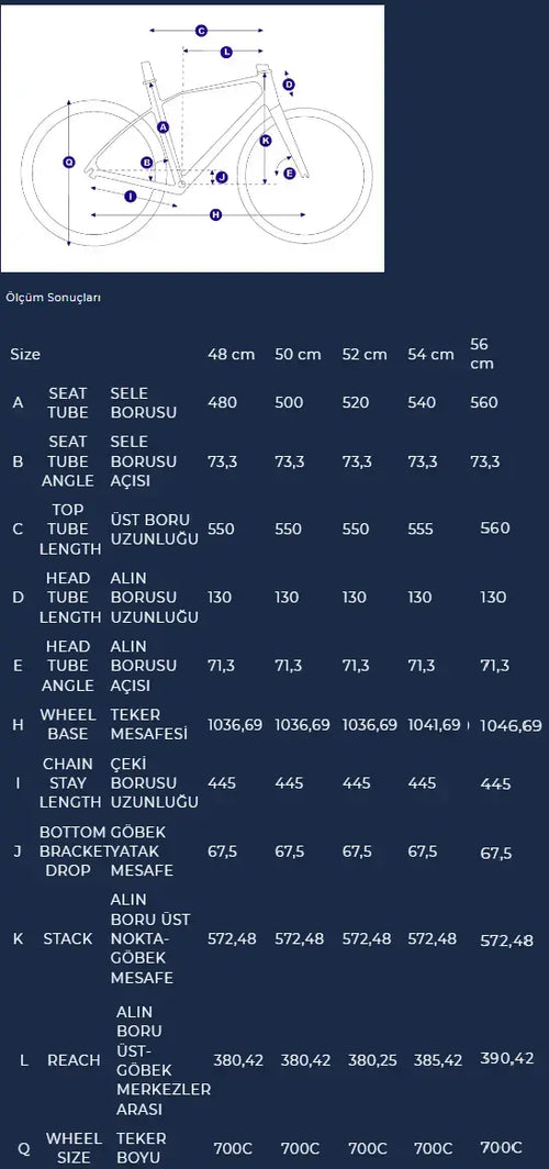 Bisan Trx 8600 Altus Şehir ve Tur Bisikleti-2025 - Metalik Gri-Mavi