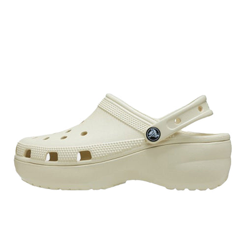 Crocs Classic Platform Clog Kadın Bej Terlik