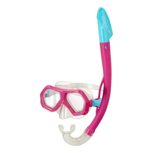 Speedo Dual Lens & Şnorkel Çocuk Seti