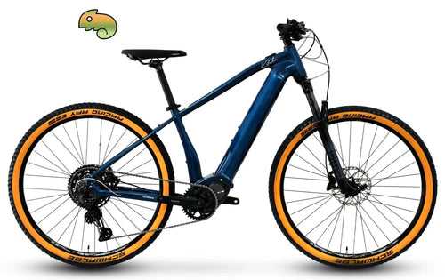 Carraro Kifuka X HD 29 Inc Elektrikli Bisiklet -Dağ-2026 - Mavi-Mor-Yeşil-Açık Turuncu-Gümüş
