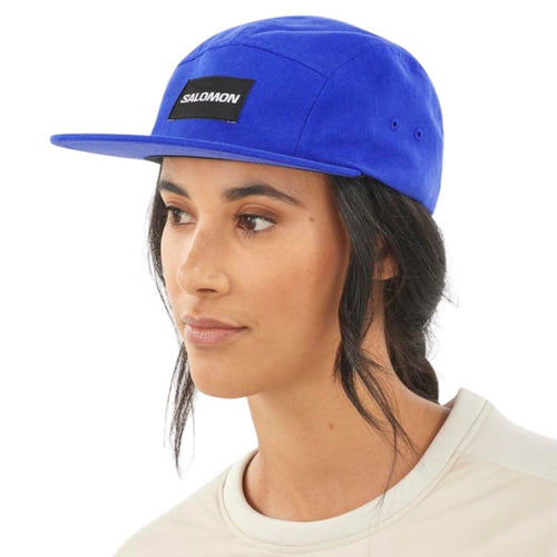 Salomon Five P Cap Unisex Blue Hat