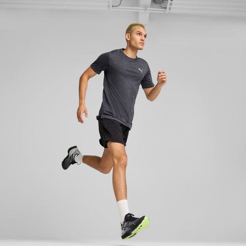 Puma Run Favorite Heather Erkek Gri Koşu Tişört