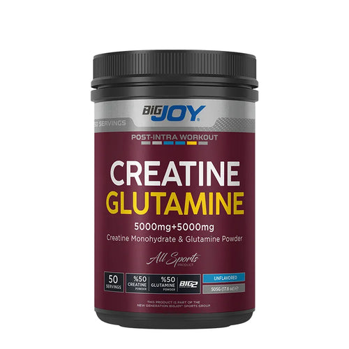 Bigjoy Sports BIG2 Creatine + Glutamine  Aromasız 505g