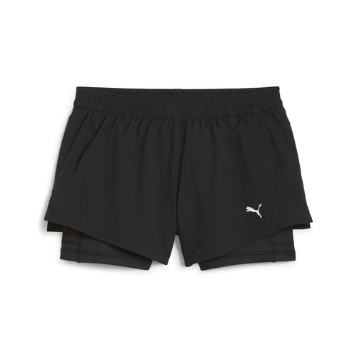 Puma Run Ultimate 2-si 1-də Vlcty Qadınlar üçün Qara Qaçış Şortları