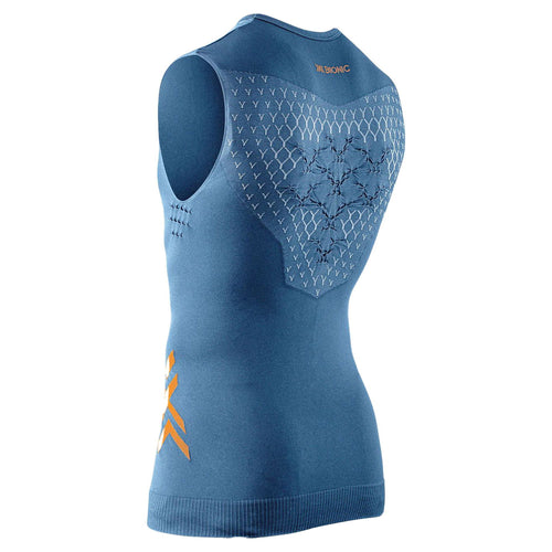 X-bionic Twyce Run Singlet Erkek Siyah Koşu Atleti