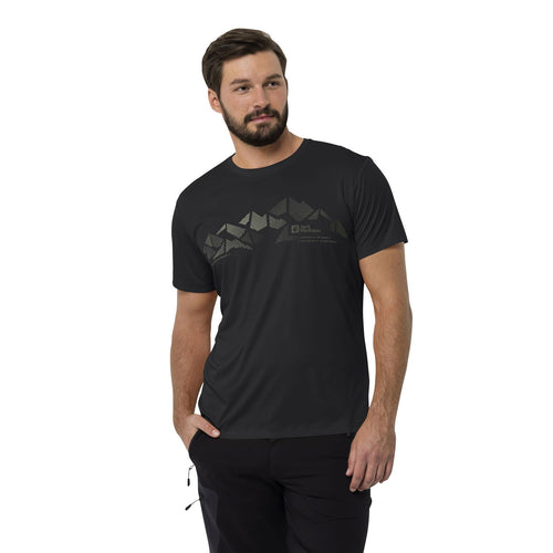 Jack Wolfskin Peak Graphic Erkek Günlük T-shirt