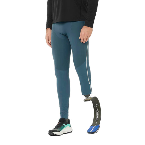 Salomon Sense Stow Tights Erkek Mavi Koşu Taytı