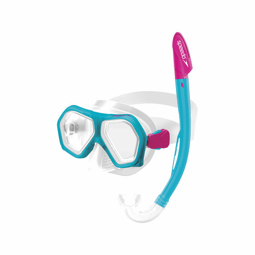 Speedo Leisure Dual Lenses Combo Çocuk Şnorkel