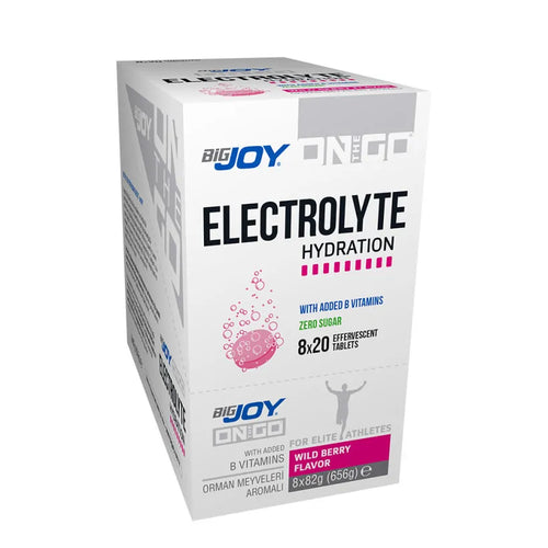 ONTHEGO Elektrolit İdman İçkisi 20 Köpüklənən Tablet x 8 Limon Paketi