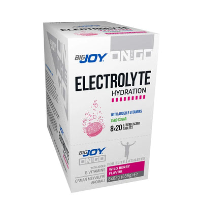 ONTHEGO  Electrolyte Sports Drink 20 Efervesan Tablet x 8 Adet Orman Meyveli