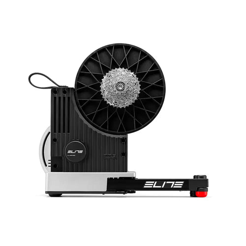ELITE JUSTO2 INTERACTIVE HOMETRAINER+TRAVEL BLOCK+SHIMANO 11-34 12V RUBLE